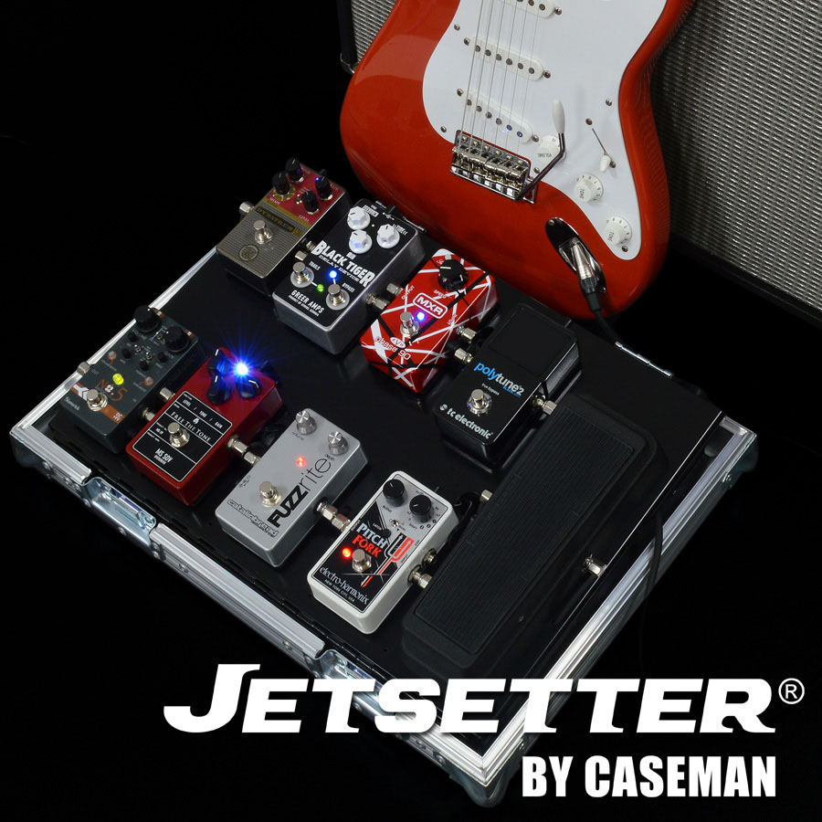 Jetsetter by Caseman guitar pedalboards