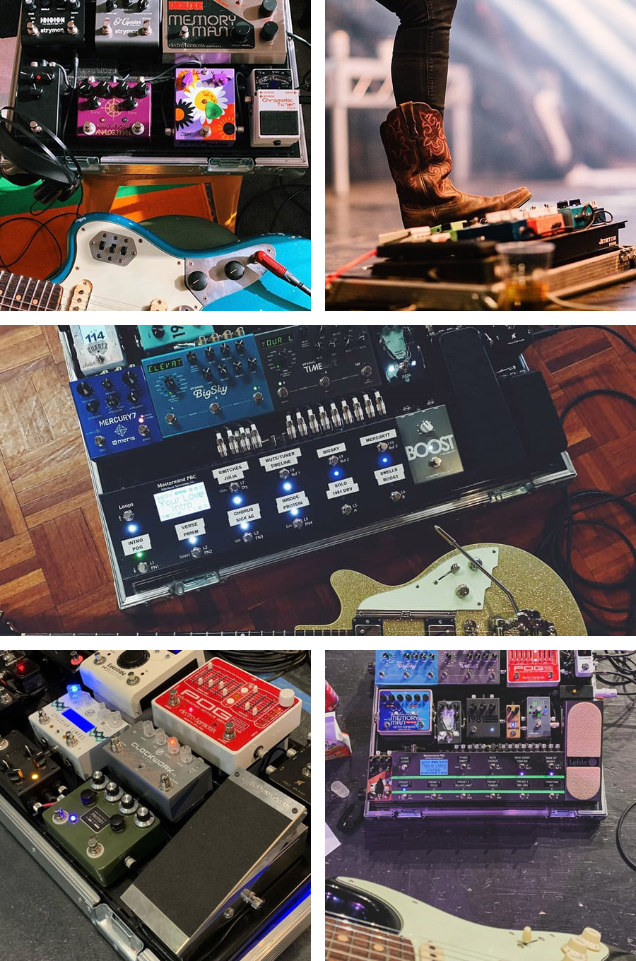 On stage or in the studio our Jetsetter pedalboard is the ultimate in lift the lid and play convenience.