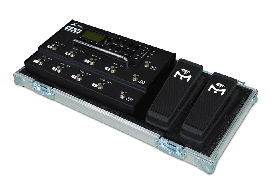 Fractal AX8 with double Mission pedals