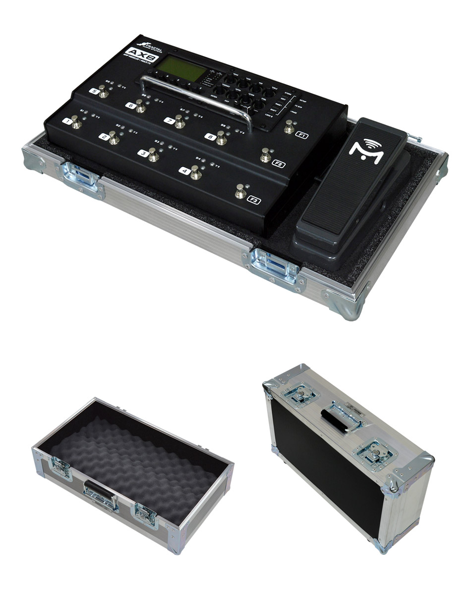 The new AX8 is an all-in-one Amp Modeler + Multi-Effects Pedalboard